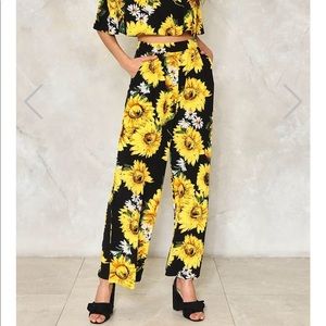 Sunflower Nasty Gal Pants